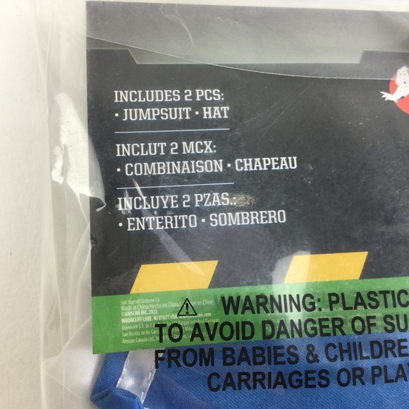 Ghostbusters Stay Puft Kids Costume - White - Picture 7 of 9